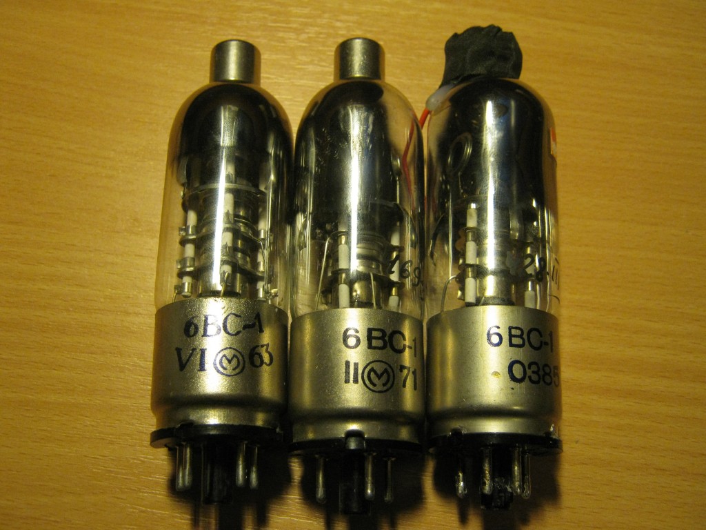 6VS-1 (6BC-1) tubes