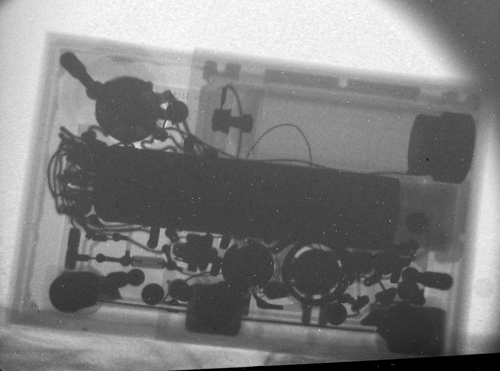 Cumulative dosimeter EDOS, radiograph