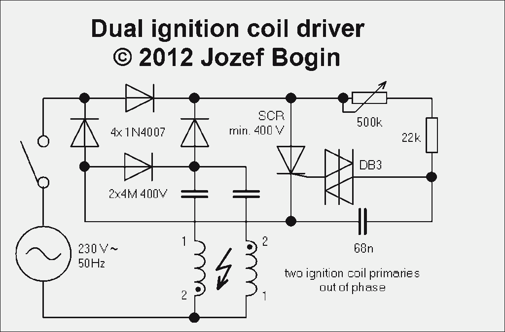 Dual ignition coil driver schematic